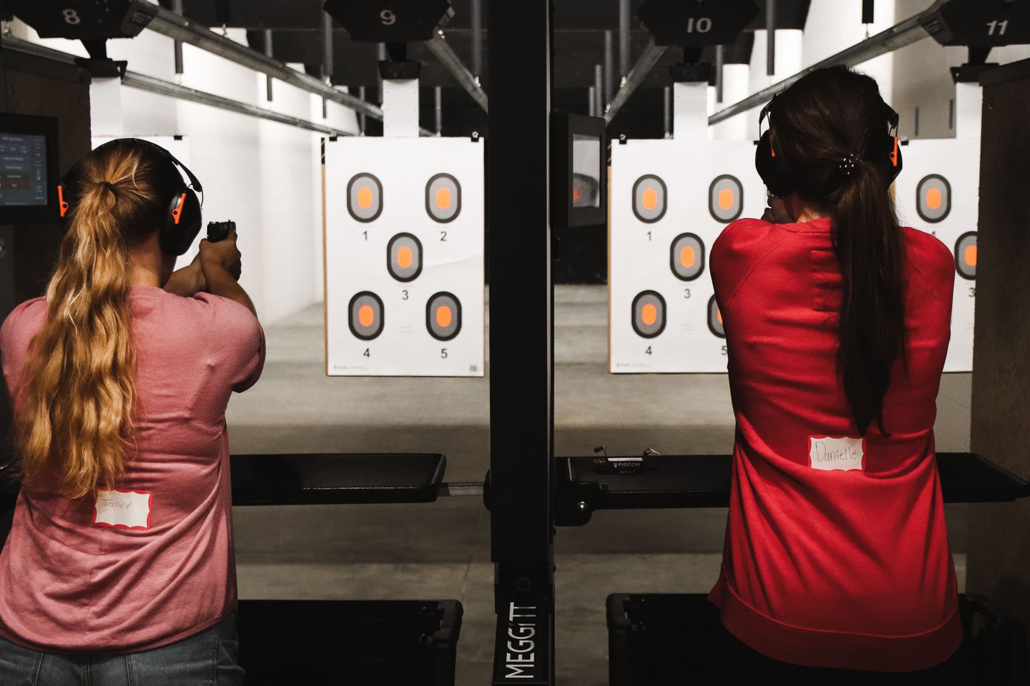 People shooting at The Range